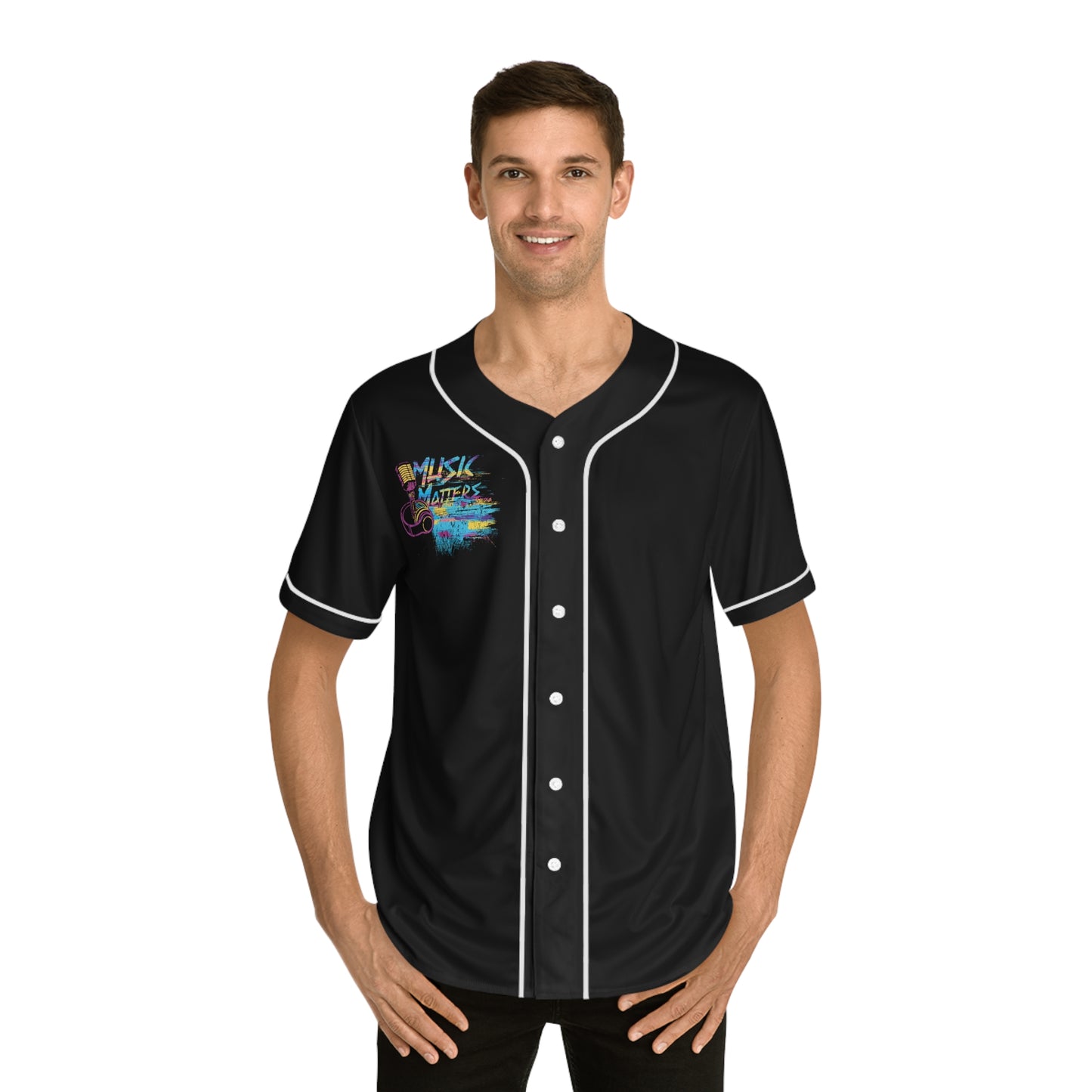 Men's MMM Multi-Color Alternate Logo Baseball Jersey